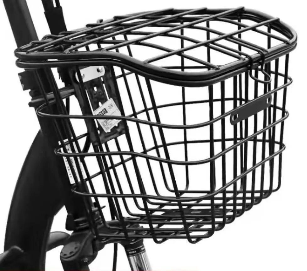 Electric Bike Basket with Cover Hanging Cycling Baskets Bicycle Basket D33