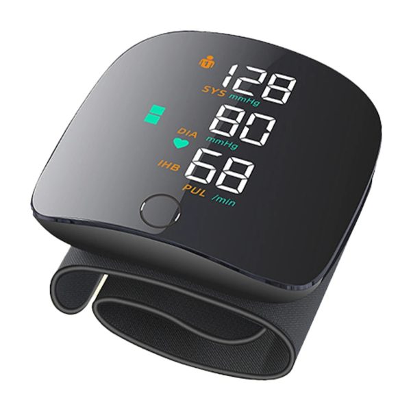 Digital Wrist Blood Pressure Monitor  Rapid Measurements, Large Screen, USB Rechargeable image 3