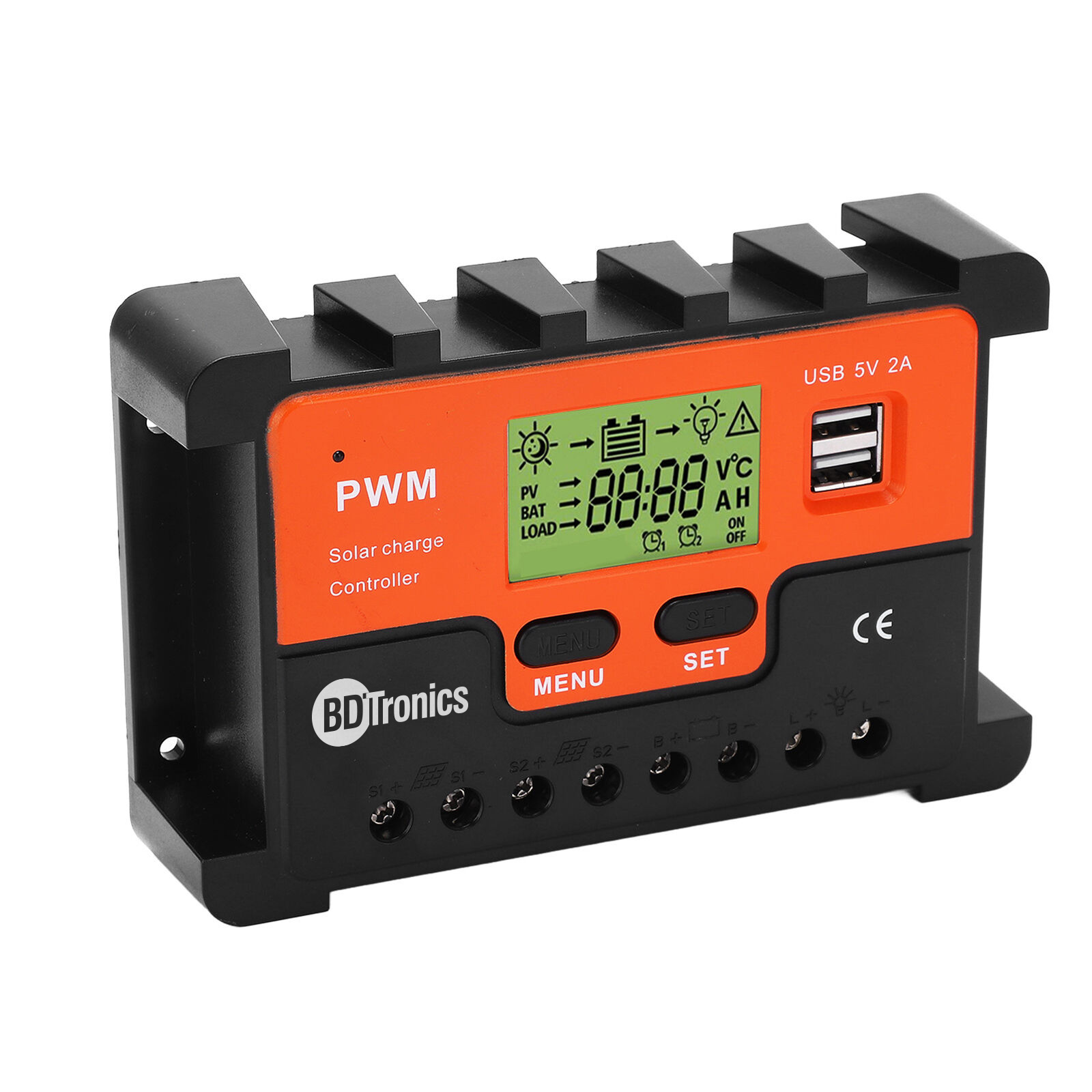 Solar Charge Controller Solar Energy System 10A |20A |30A |60A | 80A | 24V/12V